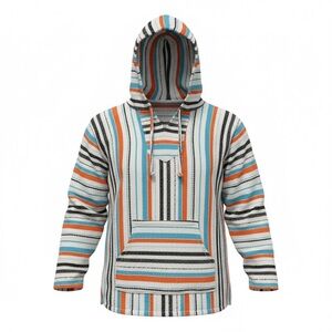 Senor Lopez Baja Pullover 90s Beach Hoodie Medium